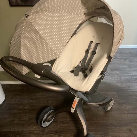 Stokke Xplory Summer Kit in Beige Dots - Picture 4 of 5